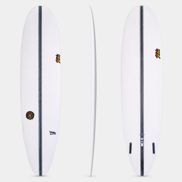 Bella EPS Truelite Series Surfboard - Clear/Red