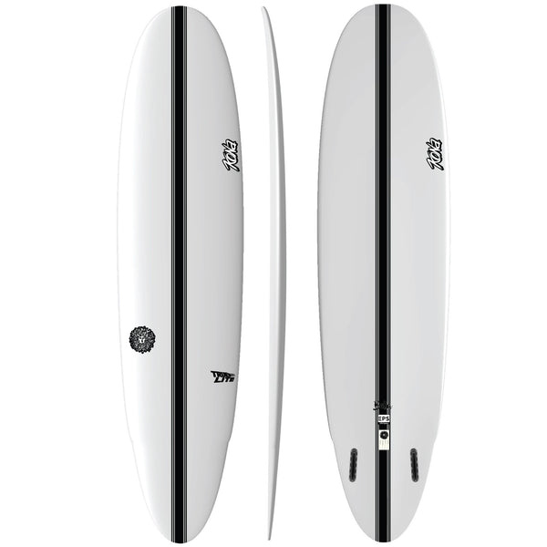 Bella EPS Truelite Series Surfboard - Clear/White