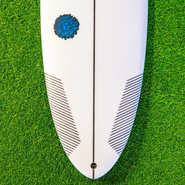 Traveler V2 PU Series Surfboard - Clear/Blue