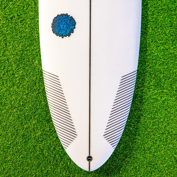 Traveler V2 PU Series Surfboard - Clear/Blue