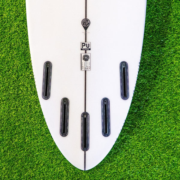 Traveler V2 PU Series Surfboard - Clear/White