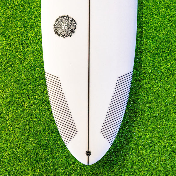Traveler V2 PU Series Surfboard - Clear/White