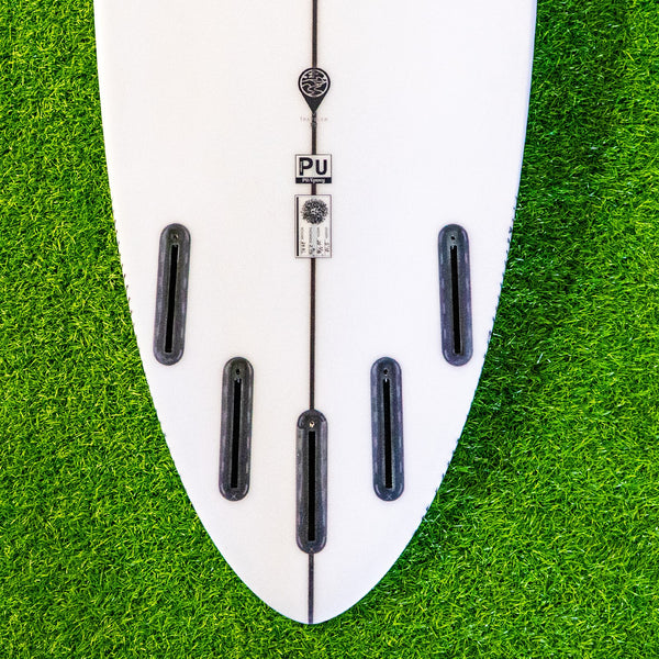 Traveler V2 PU Series Surfboard - Clear/White
