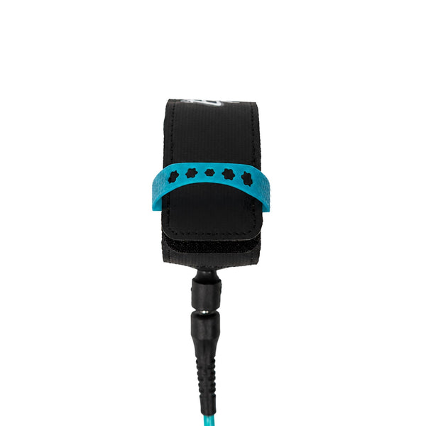 All Day 5mm Lite Ankle Surfboard Leash - Aqua