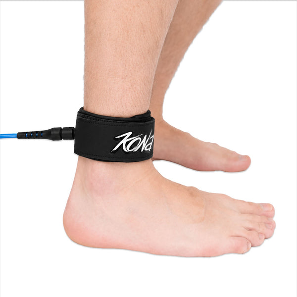 All Day 5mm Lite Ankle Surfboard Leash - Blue