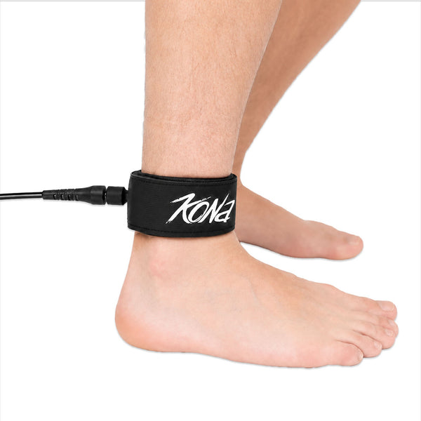 All Day 6mm Medium Ankle Surfboard Leash - Black