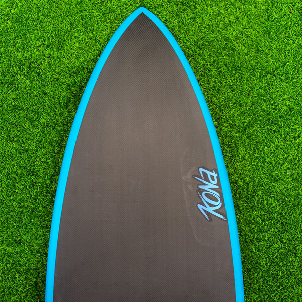 Wasabi EPS Dark Phantom Series Surfboard - Blue