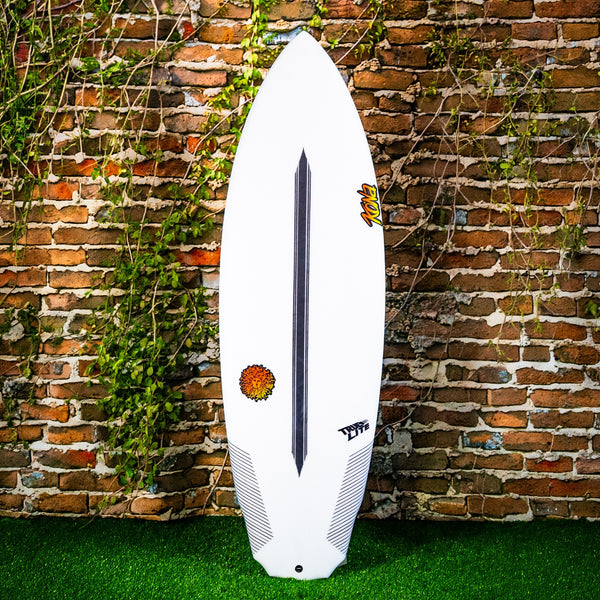 Jersey Jack EPS Truelite Series Surfboard - Clear/Red