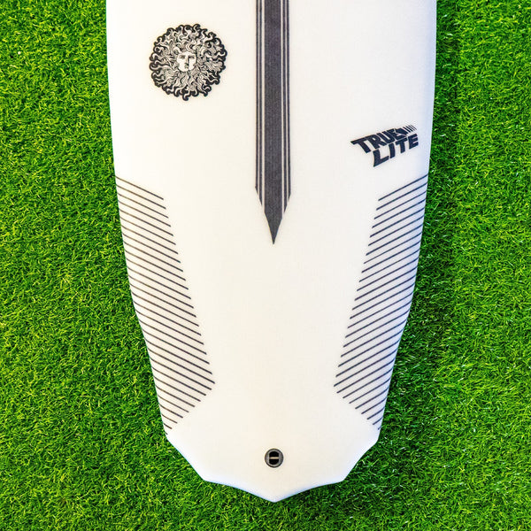 Jersey Jack EPS Truelite Series Surfboard - Clear/White