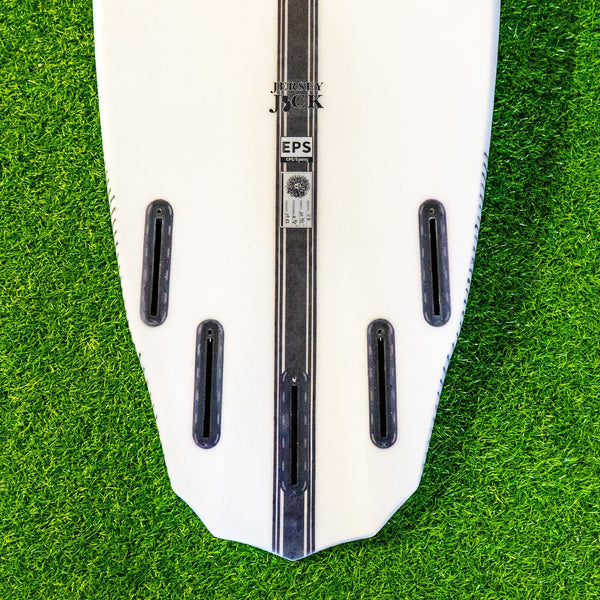 Jersey Jack EPS Truelite Series Surfboard - Clear/White