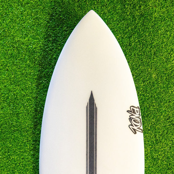 Jersey Jack EPS Truelite Series Surfboard - Clear/White