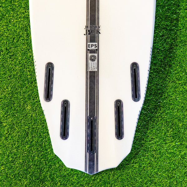 Jersey Jack EPS Truelite Series Surfboard - Clear/White