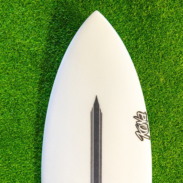 Jersey Jack EPS Truelite Series Surfboard - Clear/White