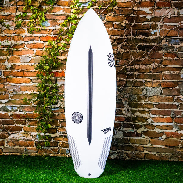Jersey Jack EPS Truelite Series Surfboard - Clear/White