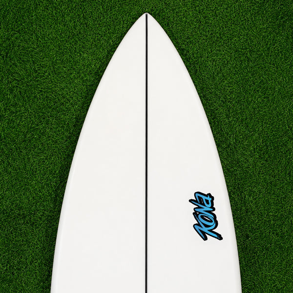Slingshot PU Series Surfboard - Clear/Blue