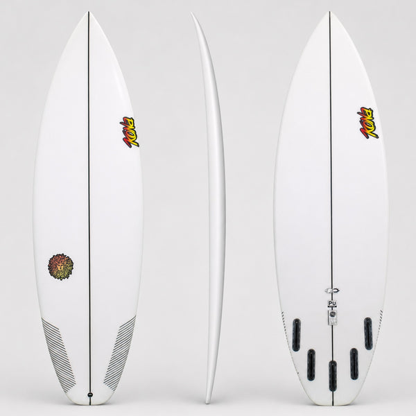 Bullet 2.0 PU Series Surfboard - Clear/Red