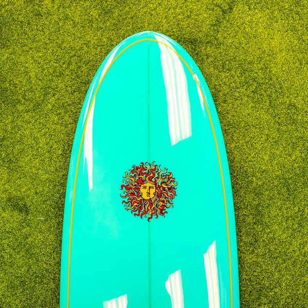 Everyday PU Series Surfboard - Teal/White