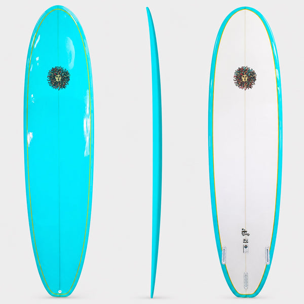 Everyday PU Series Surfboard - Teal/White