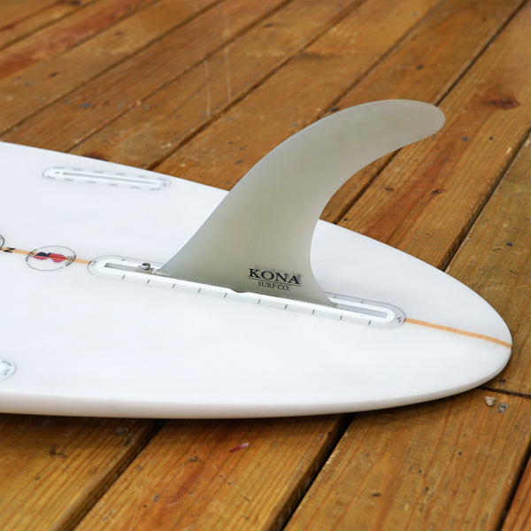 Flex Single Longboard Fins - Distressed Sand