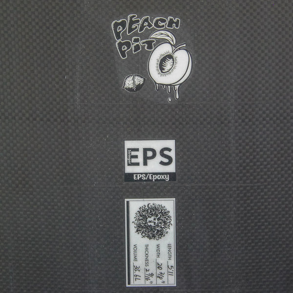 Peach Pit EPS Dark Phantom Series Surfboard