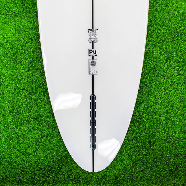 Mullet PU Series Surfboard - Clear/Navy