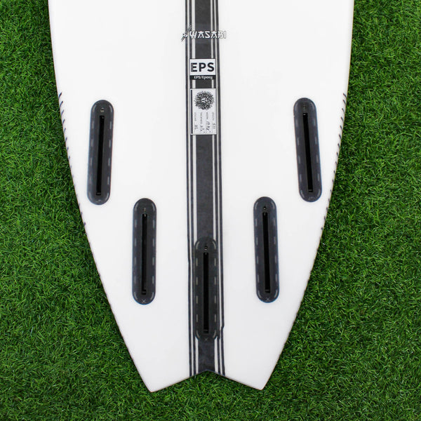 Wasabi EPS Truelite Series Surfboard - Clear/White