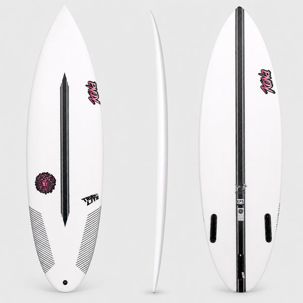 Slingshot EPS Truelite Series Surfboard - Clear/Pink
