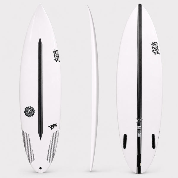 Slingshot EPS Truelite Series Surfboard - Clear/White