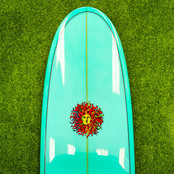 Hyper Mike PU Series Surfboard - Turquoise