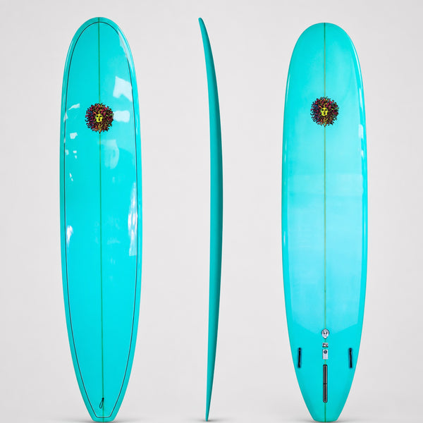 Hyper Mike PU Series Surfboard - Turquoise