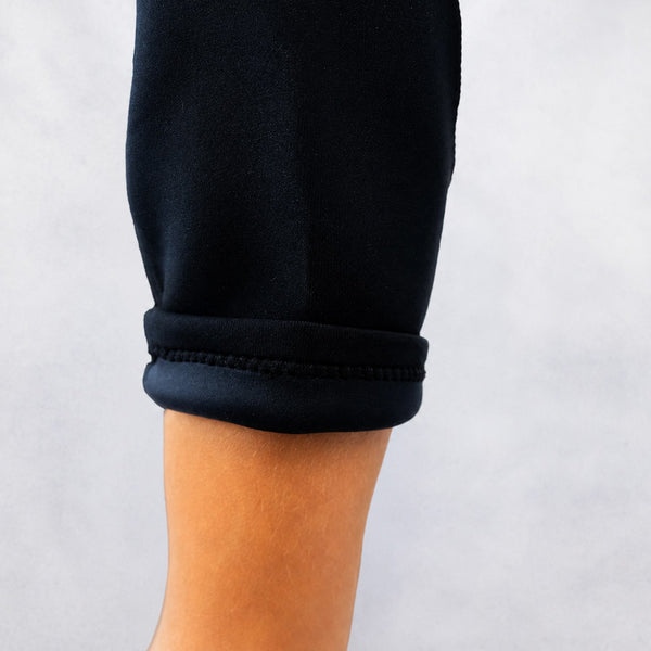 Union 2MM Flatlock Backzip S/S Mens Springsuit - Black