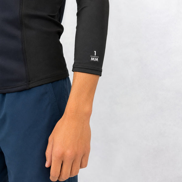 Go 1.5MM Neostretch S/S Jacket Mens Wetsuit Top - Black
