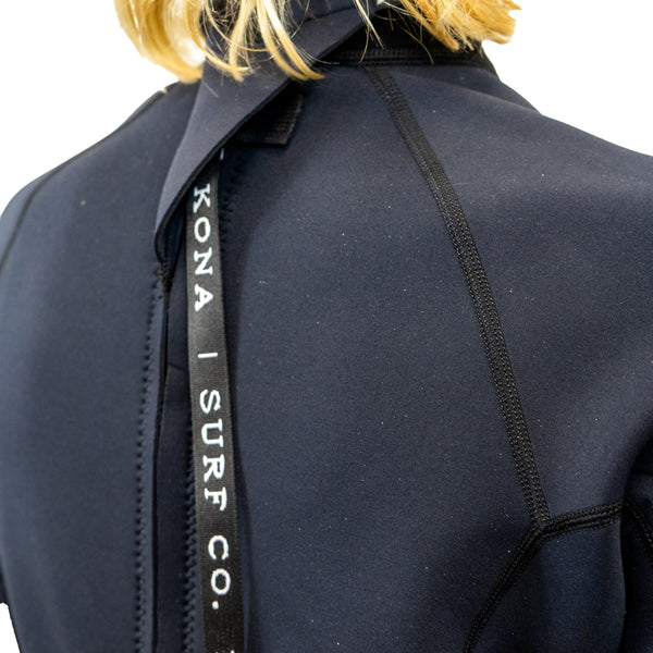 Union 3/2mm Flatlock Backzip Youth Full Wetsuit