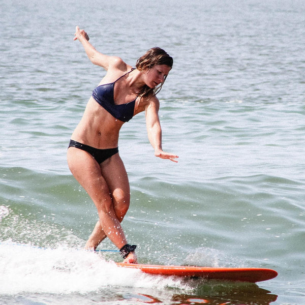 Plantain - Soft Top Foam Surfboard - Includes Leash and Fins - Pink