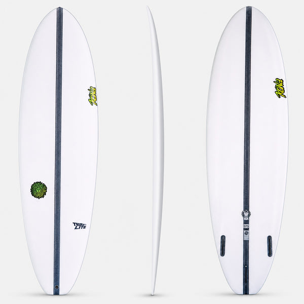 Mini Buddha EPS Truelite Series Surfboard - Clear/Green