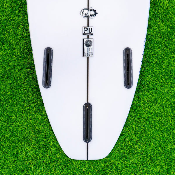 Bullet Pro PU Series Surfboard - Clear/Red
