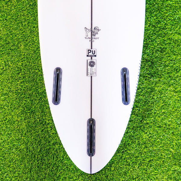 Slingshot Pro PU Series Surfboard - White/Green