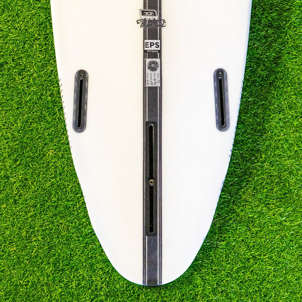 Old School EPS Truelite Series Surfboard - Clear/White