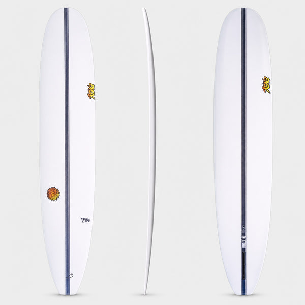 Moonshot EPS Truelite Series Surfboard - Clear/Red