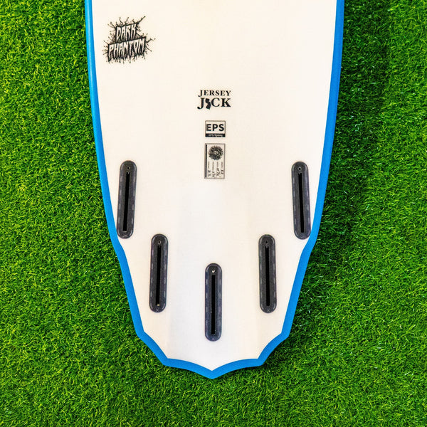Jersey Jack EPS Dark Phantom Series Surfboard - Black/Blue