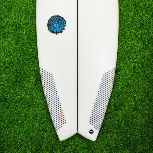 Kai 2.0 PU Series Surfboard - Clear/Blue