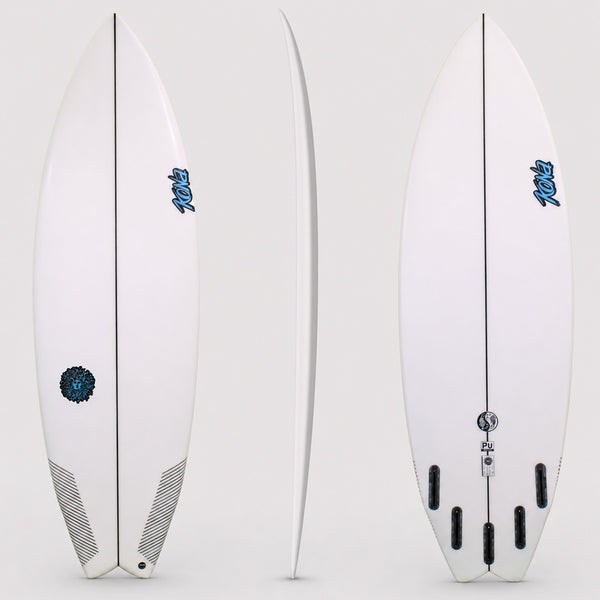 Kai 2.0 PU Series Surfboard - Clear/Blue