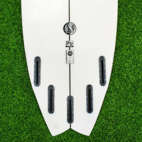 Kai 2.0 PU Series Surfboard - Clear/White