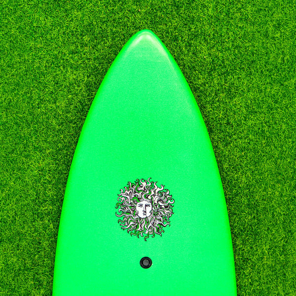 High Performance - Soft Top Foam Surfboard - Includes Leash and Fins - For the Birds