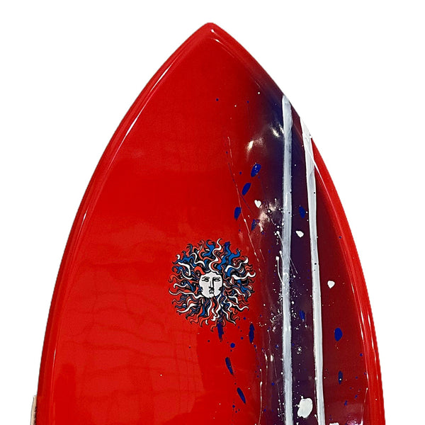 Torpedo Epoxy Skimboard - Red