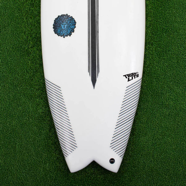 Kai 2.0 EPS Truelite Series Surfboard - Clear/Blue