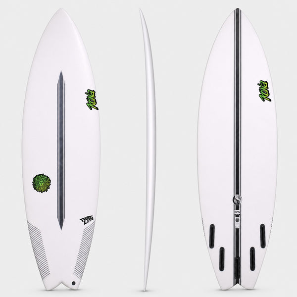 Kai 2.0 EPS Truelite Series Surfboard - Clear/Green