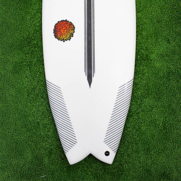 Kai 2.0 EPS Truelite Series Surfboard - Clear/Red