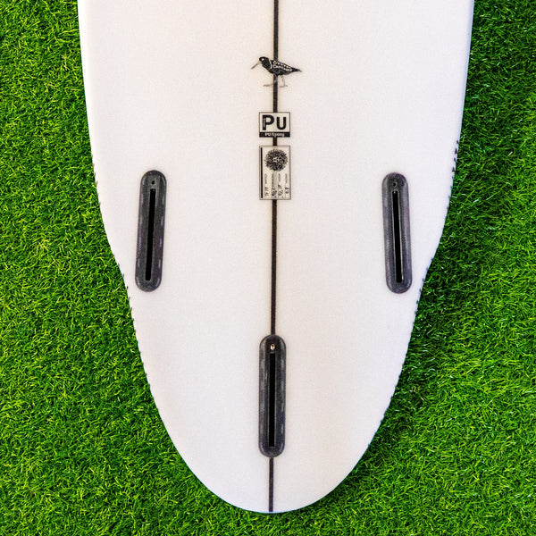 Oyster Catcher PU Series Surfboard - Clear/Pink