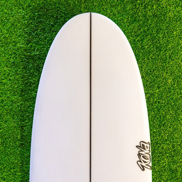 Oyster Catcher PU Series Surfboard - Clear/White